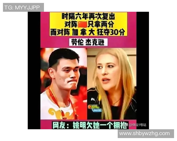 劳伦斯与姚明亲密互动瞬间引发热议两位巨星的友谊之吻震撼全场 劳伦斯与姚明亲密互动瞬间引发热议两位巨星的友谊之吻震撼全场